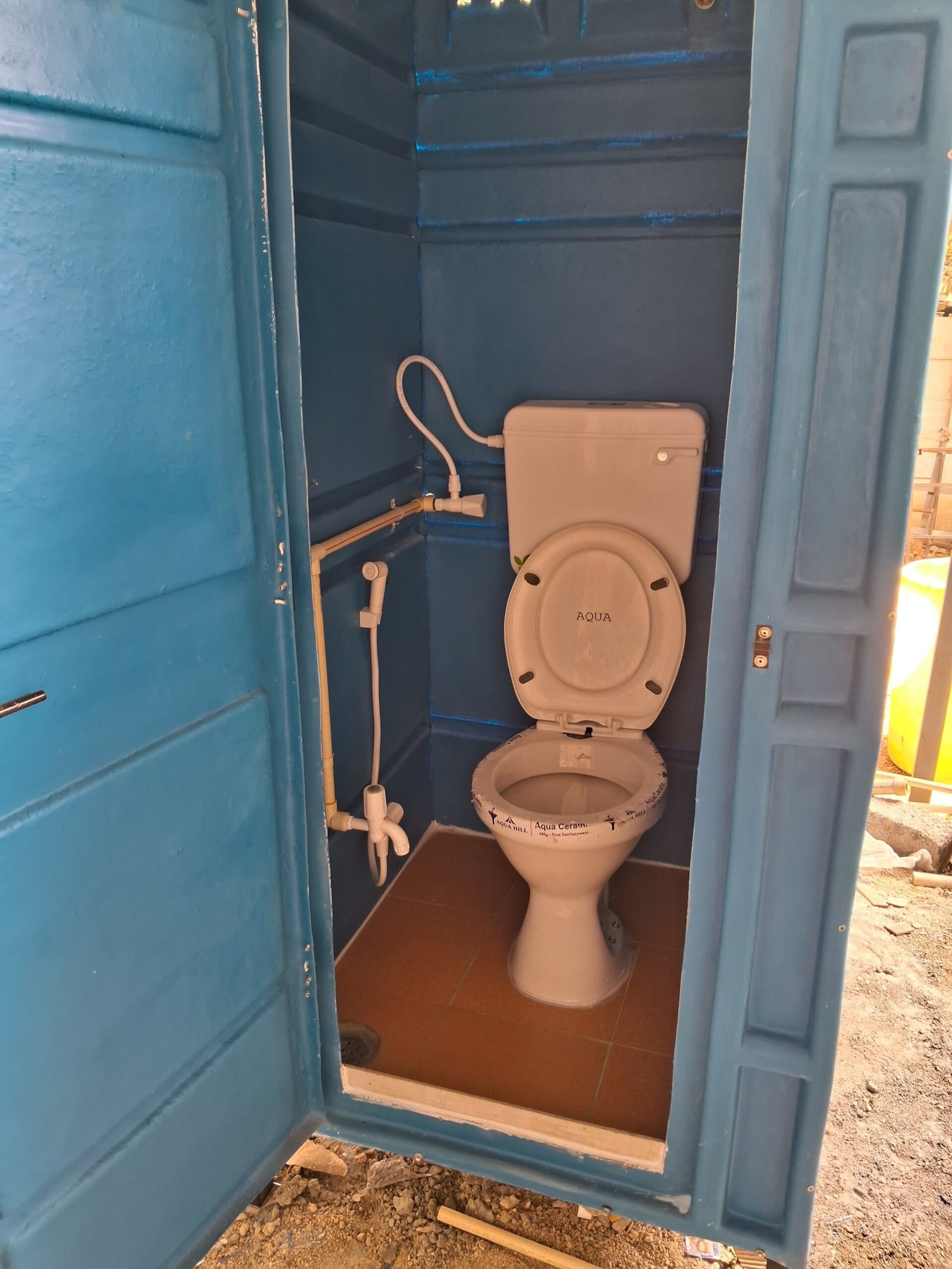 Normal portable toilet available for rent